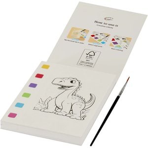 Quell set med målarbok och vattenpenna - EgotierPro 106441