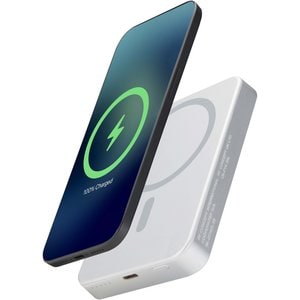 Avis 10 000 mAh magnetisk powerbank i RCS-återvunnet aluminium - EgotierPro 124445