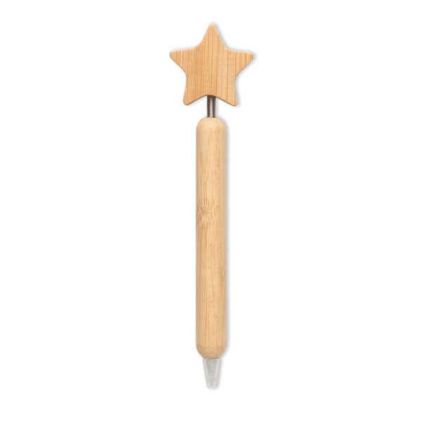 STARPEN Kulspetspenna i bambu - GiftRetail CX1581